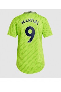 Fotbalové Dres Manchester United Anthony Martial #9 Dámské Třetí Oblečení 2022-23 Krátký Rukáv